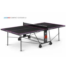 Стол теннисный Compact-2 LX Всепогодный Black