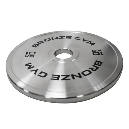 Диск олимпийский BRONZE GYM стальной 10 кг